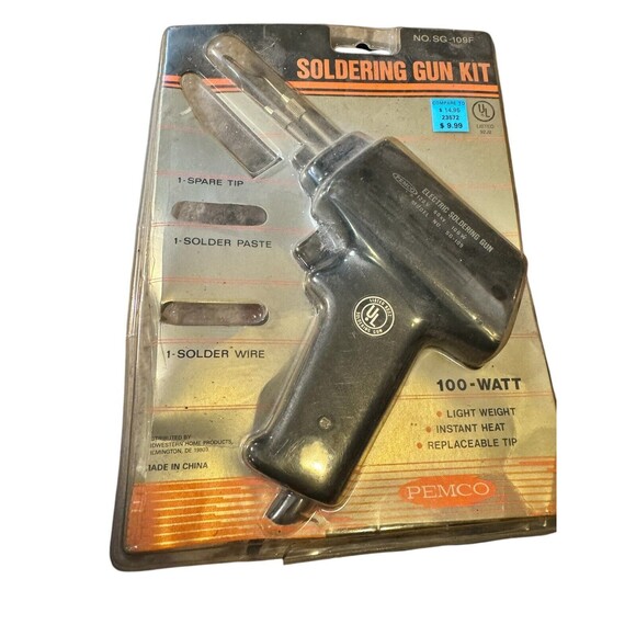 VTG Pemco Soldering Iron Gun Tool Model # SG-109 120V - Picture 2 of 7